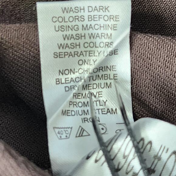 Woman Within Jeans 26W PETITE Brown 7-Day Straight-Leg Pull On Elastic Waist - Picture 5 of 11